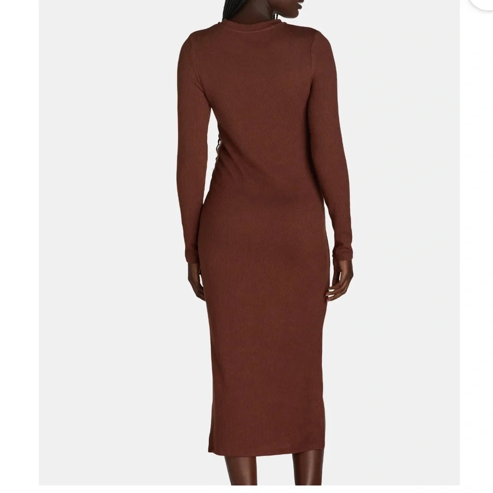 Women’s Ribbed Maternity Dress SizeL